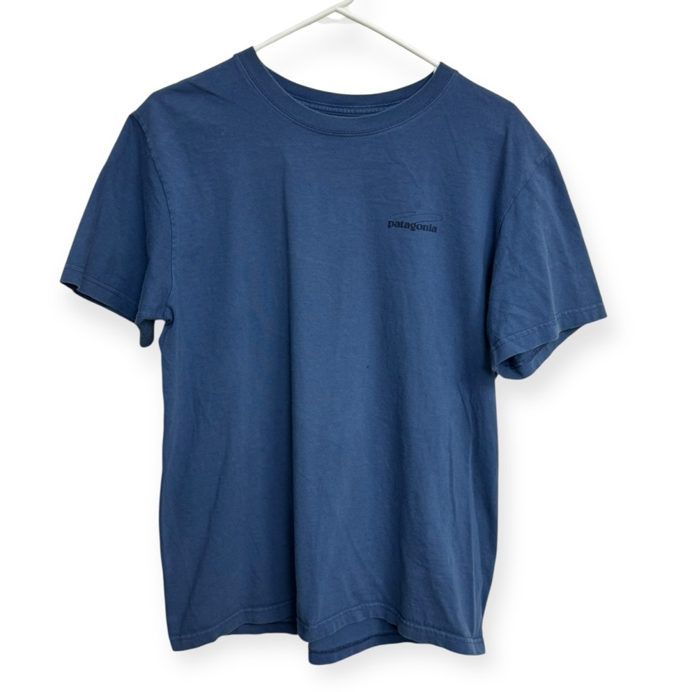Patagonia Men's Slate Blue Graphic Tee Size M‎ - Picture 2 of 2